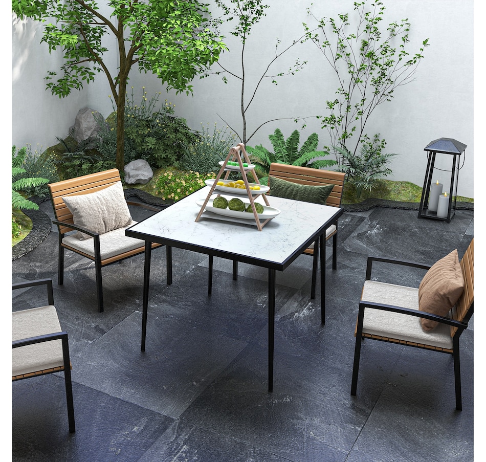 Image 964686_ALTMORE1.jpg, Product 964-686 / Price $114.99 - $119.99, Outsunny Outdoor Dining Table for 4 from Outsunny on TSC.ca's Home & Garden department