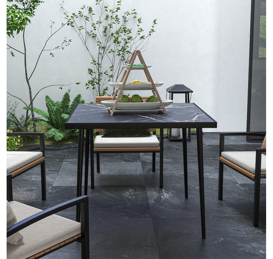 Image 964686_ALTMORE15.jpg, Product 964-686 / Price $114.99 - $119.99, Outsunny Outdoor Dining Table for 4 from Outsunny on TSC.ca's Home & Garden department