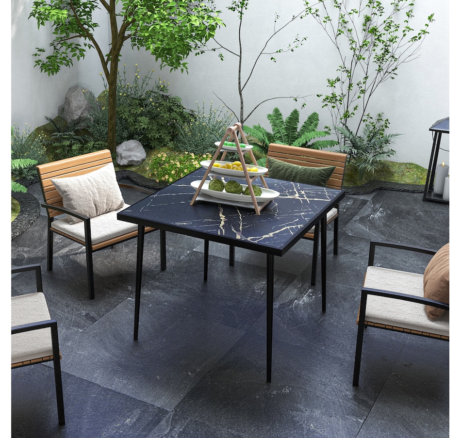 Image 964686_ALTMORE9.jpg, Product 964-686 / Price $114.99 - $119.99, Outsunny Outdoor Dining Table for 4 from Outsunny on TSC.ca's Home & Garden department