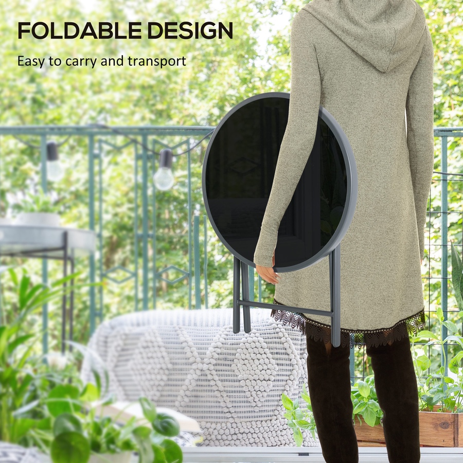 Image 964688_ALTMORE11.jpg, Product 964-688 / Price $58.99, Outsunny 18" Outdoor Round Folding Table from Outsunny on TSC.ca's Home & Garden department