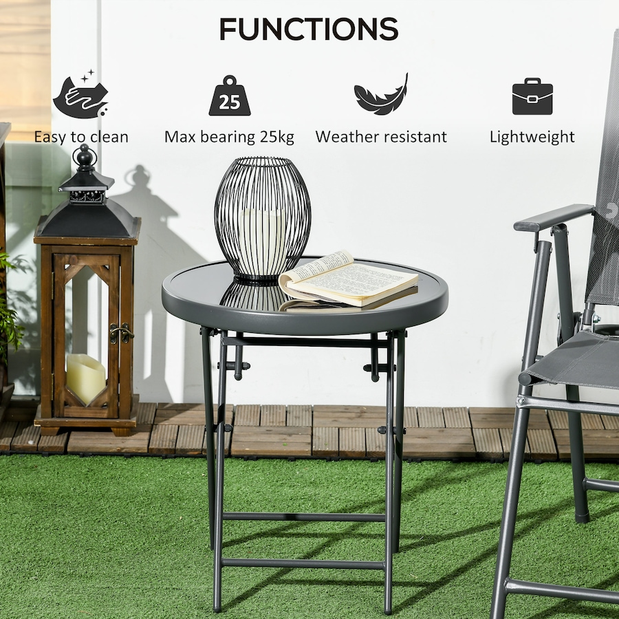 Image 964688_ALTMORE12.jpg, Product 964-688 / Price $58.99, Outsunny 18" Outdoor Round Folding Table from Outsunny on TSC.ca's Home & Garden department