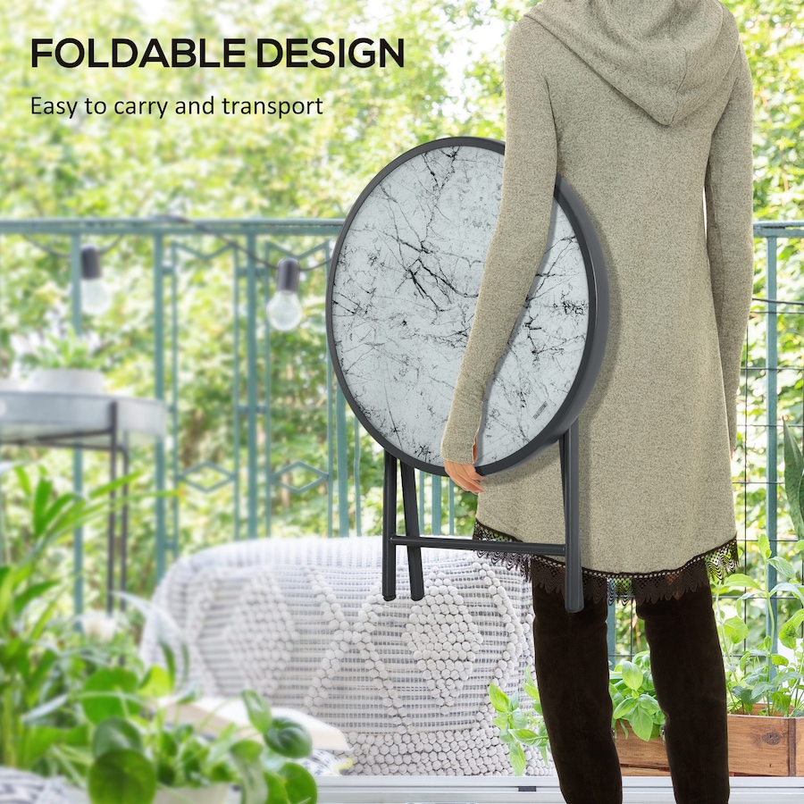 Image 964688_ALTMORE20.jpg, Product 964-688 / Price $58.99, Outsunny 18" Outdoor Round Folding Table from Outsunny on TSC.ca's Home & Garden department