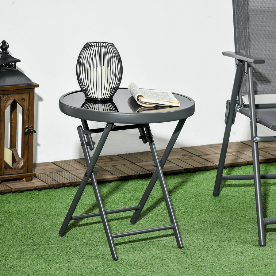 Image 964688_ALTMORE9.jpg, Product 964-688 / Price $58.99, Outsunny 18" Outdoor Round Folding Table from Outsunny on TSC.ca's Home & Garden department