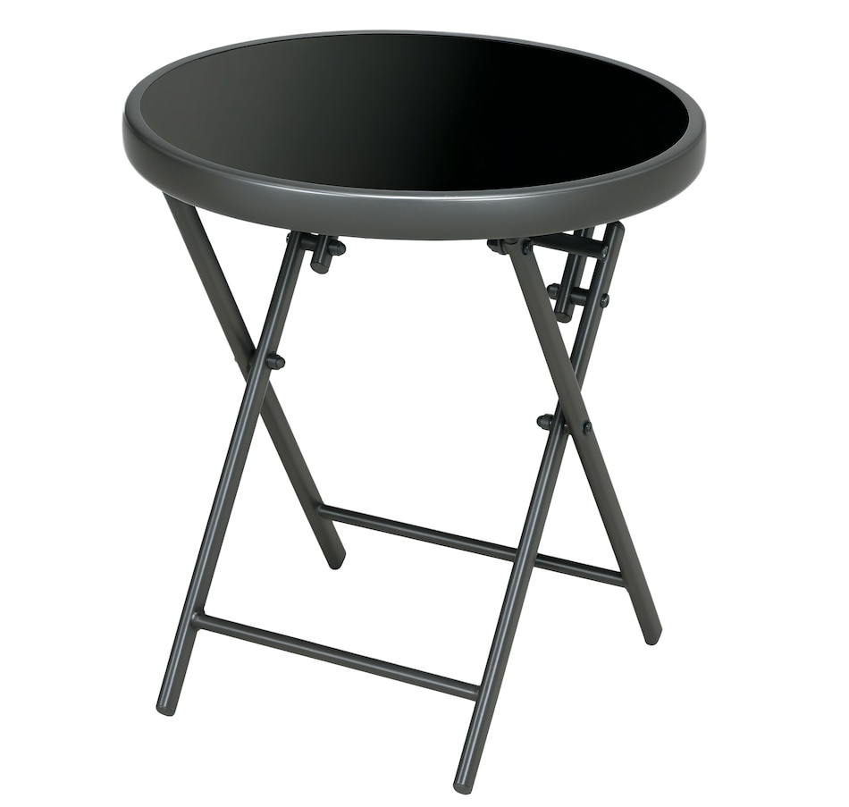 Image 964688_ST02.png, Product 964-688 / Price $51.99, Outsunny 18" Outdoor Round Folding Table from Outsunny on TSC.ca's Home & Garden department