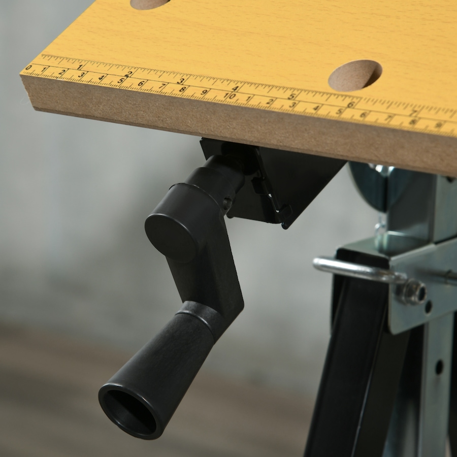 Image 964709_ALTMORE8.jpg, Product 964-709 / Price $66.99, HOMCOM Workbench Wood Cutting Sawhorse With Movable Pegs from HOMCOM on TSC.ca's Home & Garden department