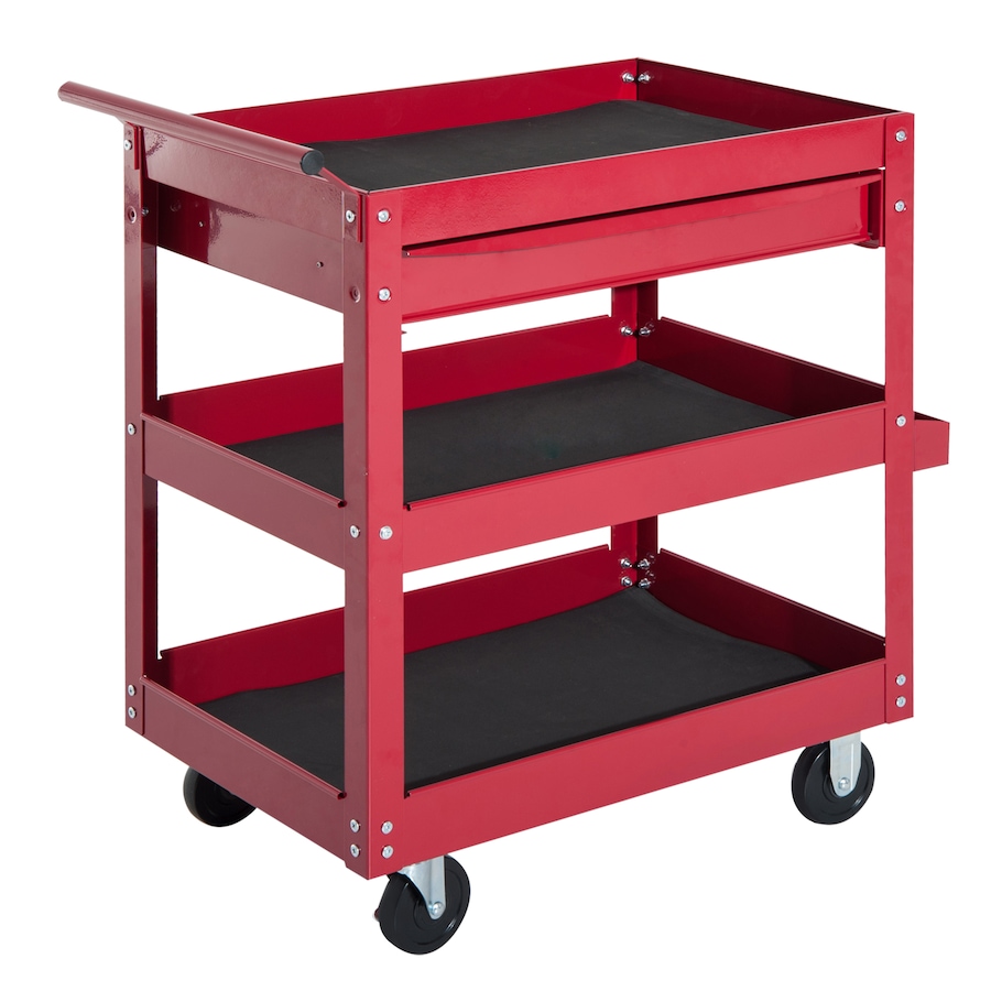 Image 964712.jpg, Product 964-712 / Price $149.99, HOMCOM 3 Tray Rolling Tool Cart With Drawer from HOMCOM on TSC.ca's Home & Garden department