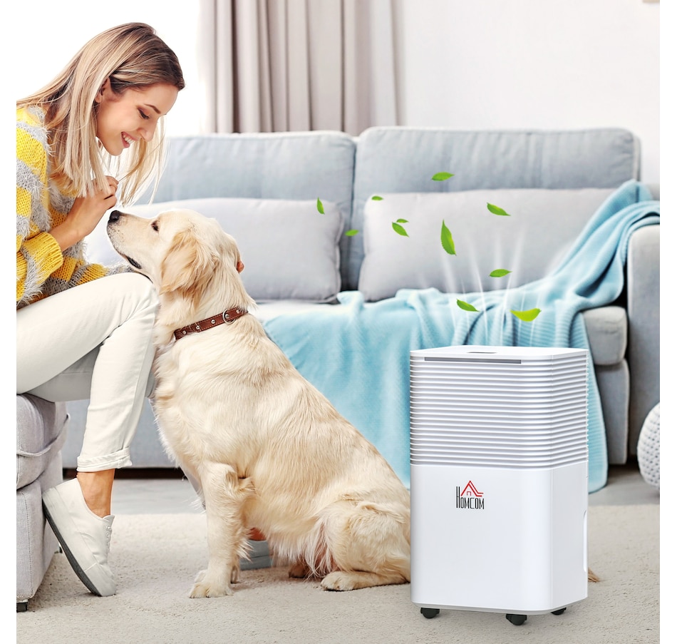 Image 964731_ALTMORE1.jpg, Product 964-731 / Price $179.99, HOMCOM 1260 sq. Ft 21pt Portable Quiet Dehumidifier with 3 Modes, White from HOMCOM on TSC.ca's Kitchen department