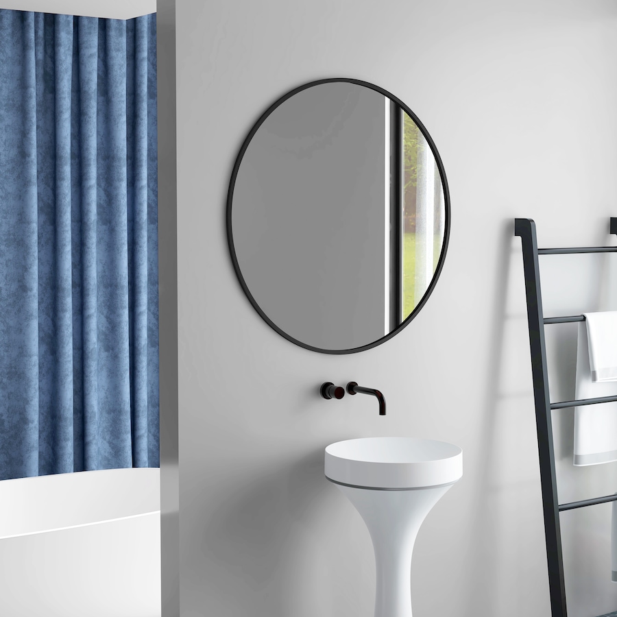 Image 964735_ALTMORE14.jpg, Product 964-735 / Price $64.99 - $134.99, HOMCOM Bathroom Mirror for Wall, Round Mirror for Living Room Bedroom from HOMCOM on TSC.ca's Home & Garden department