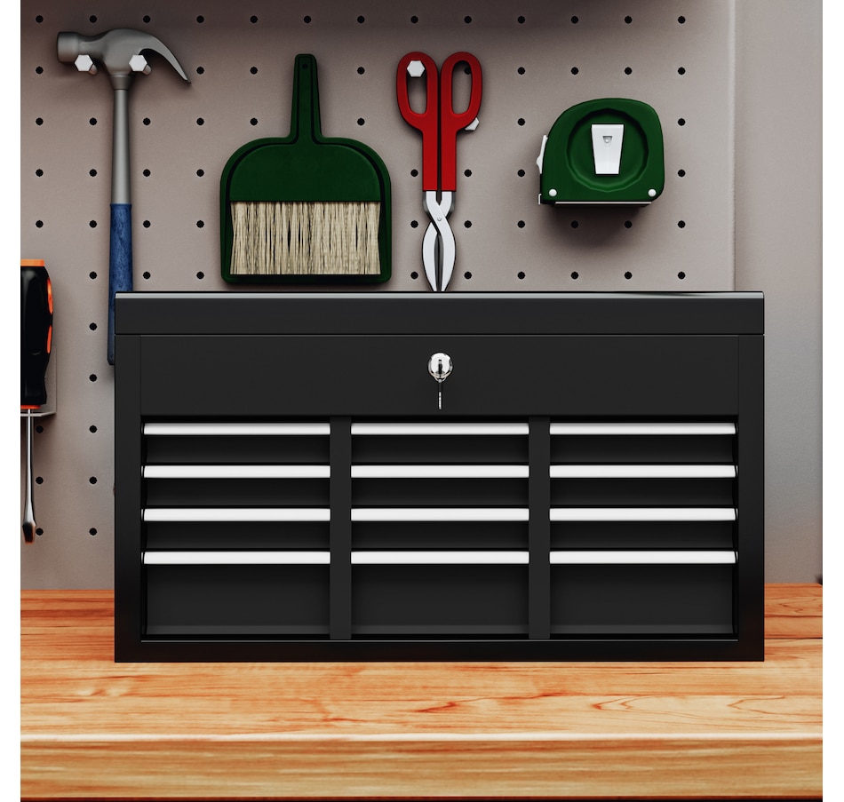 Image 964739_ALTMORE14.jpg, Product 964-739 / Price $137.99 - $139.99, HOMCOM 6 Drawer 24" Metal Tool Box with Top Case, Ball Bearing Slides from HOMCOM on TSC.ca's Home & Garden department