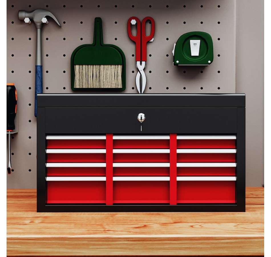 Image 964739_ALTMORE6.jpg, Product 964-739 / Price $137.99 - $139.99, HOMCOM 6 Drawer 24" Metal Tool Box with Top Case, Ball Bearing Slides from HOMCOM on TSC.ca's Home & Garden department