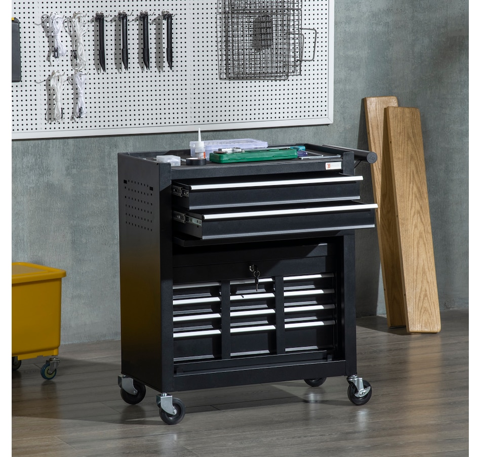 Image 964742_ALTMORE1.jpg, Product 964-742 / Price $219.99, DURHAND 6-Drawer Tool Chest Set on Wheels Lockable Rolling Tool Box Cabinet from DURHAND on TSC.ca's Home & Garden department