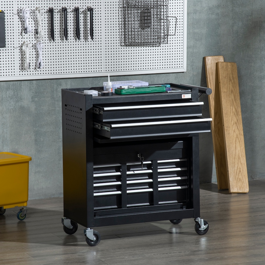 Image 964742_ALTMORE1.jpg, Product 964-742 / Price $239.99, DURHAND 6-Drawer Tool Chest Set on Wheels Lockable Rolling Tool Box Cabinet from DURHAND on TSC.ca's Home & Garden department