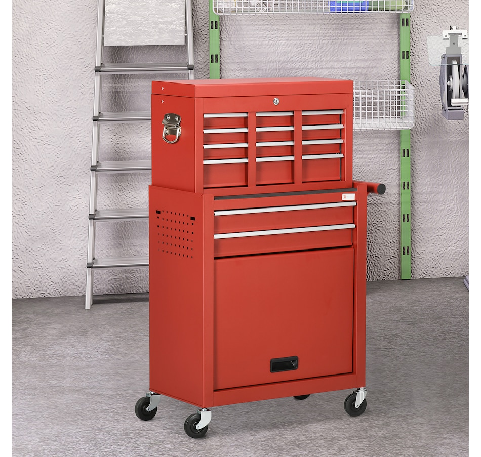 Image 964742_ALTMORE16.jpg, Product 964-742 / Price $219.99, DURHAND 6-Drawer Tool Chest Set on Wheels Lockable Rolling Tool Box Cabinet from DURHAND on TSC.ca's Home & Garden department