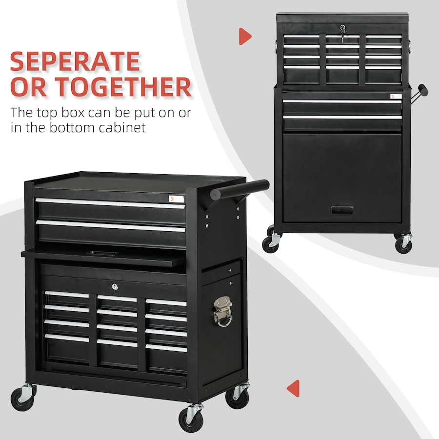 Image 964742_ALTMORE3.jpg, Product 964-742 / Price $239.99, DURHAND 6-Drawer Tool Chest Set on Wheels Lockable Rolling Tool Box Cabinet from DURHAND on TSC.ca's Home & Garden department