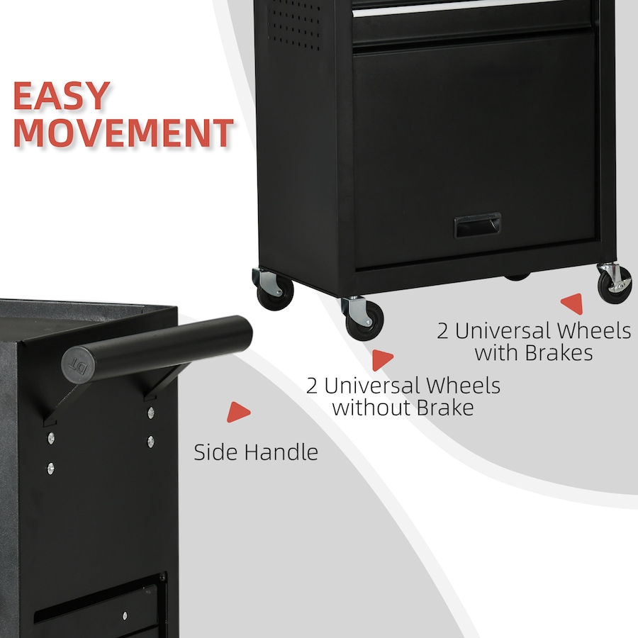 Image 964742_ALTMORE5.jpg, Product 964-742 / Price $239.99, DURHAND 6-Drawer Tool Chest Set on Wheels Lockable Rolling Tool Box Cabinet from DURHAND on TSC.ca's Home & Garden department