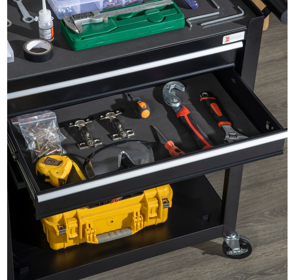 Image 964742_ALTMORE8.jpg, Product 964-742 / Price $219.99, DURHAND 6-Drawer Tool Chest Set on Wheels Lockable Rolling Tool Box Cabinet from DURHAND on TSC.ca's Home & Garden department