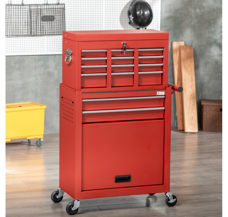Image 964742_ALTMORE9.jpg, Product 964-742 / Price $219.99, DURHAND 6-Drawer Tool Chest Set on Wheels Lockable Rolling Tool Box Cabinet from DURHAND on TSC.ca's Home & Garden department