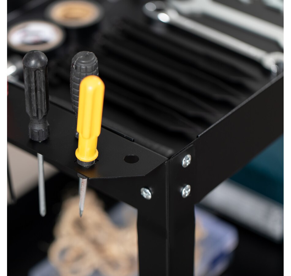 Image 964745_ALTMORE15.jpg, Product 964-745 / Price $94.99 - $99.99, DURHAND 3 Tier Rolling Tool Cart, 330 LBS Capacity Utility Cart from DURHAND on TSC.ca's Home & Garden department