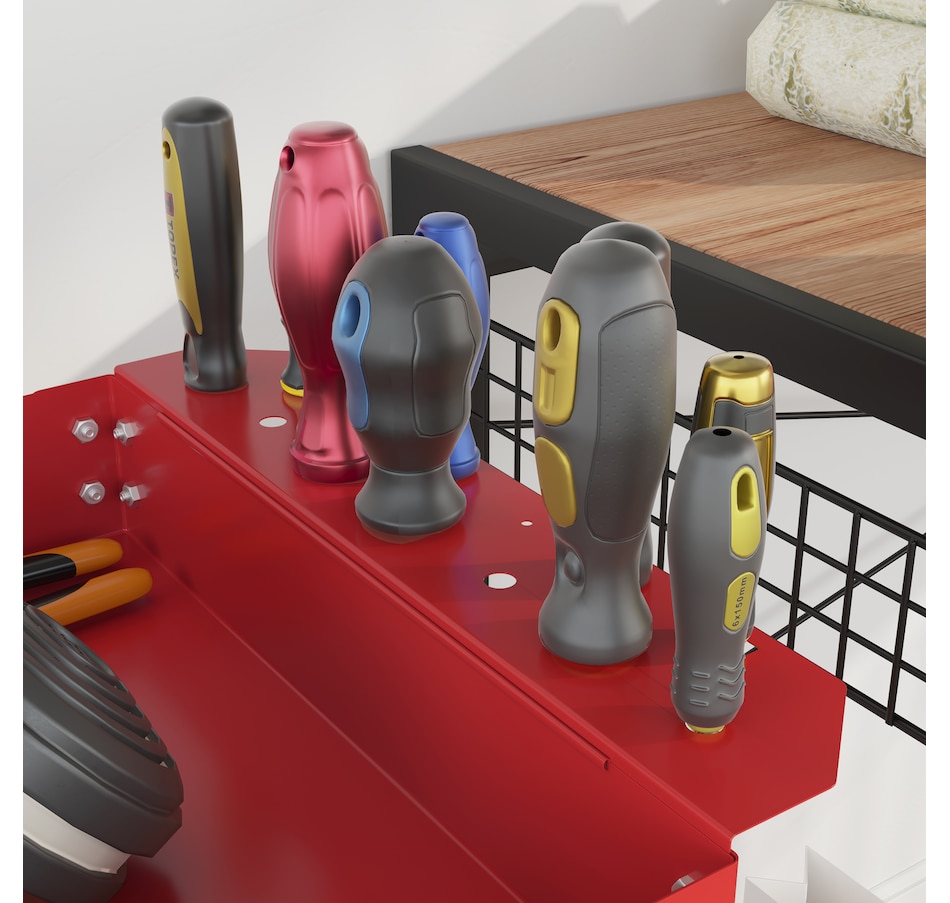 Image 964745_ALTMORE7.jpg, Product 964-745 / Price $94.99 - $99.99, DURHAND 3 Tier Rolling Tool Cart, 330 LBS Capacity Utility Cart from DURHAND on TSC.ca's Home & Garden department