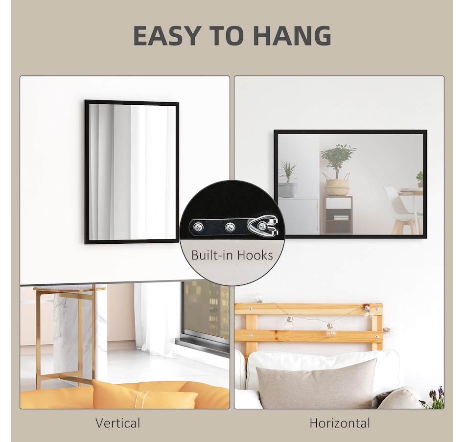 Image 964746_ALTMORE4.jpg, Product 964-746 / Price $61.99, HOMCOM Wall Bathroom Mirror for Home Decor, Vanity Mirror from HOMCOM on TSC.ca's Home & Garden department