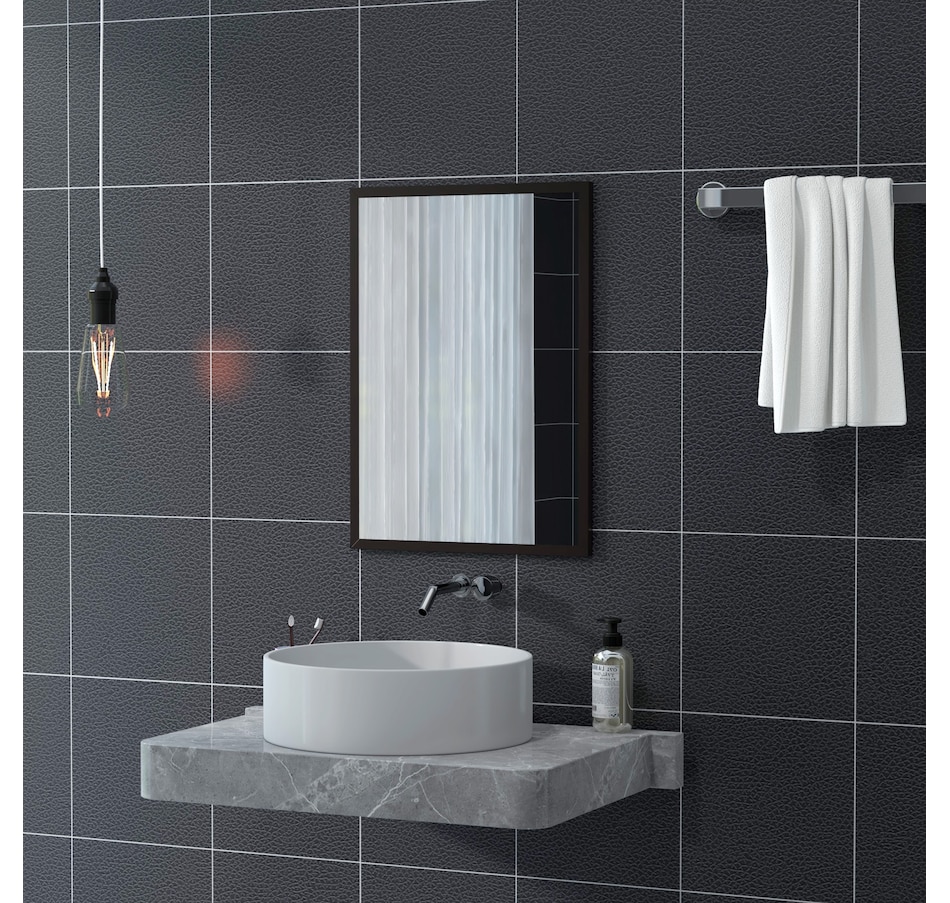 Image 964746_ALTMORE6.jpg, Product 964-746 / Price $61.99, HOMCOM Wall Bathroom Mirror for Home Decor, Vanity Mirror from HOMCOM on TSC.ca's Home & Garden department