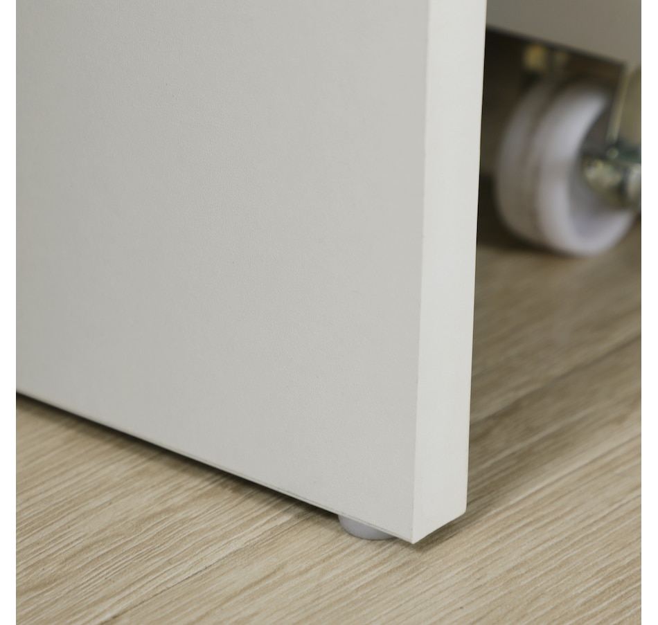 Image 964757_ALTMORE8.jpg, Product 964-757 / Price $219.99, Vinsetto Computer Desk with Lockable Drawer and Open Compartment, White from Vinsetto on TSC.ca's Home & Garden department