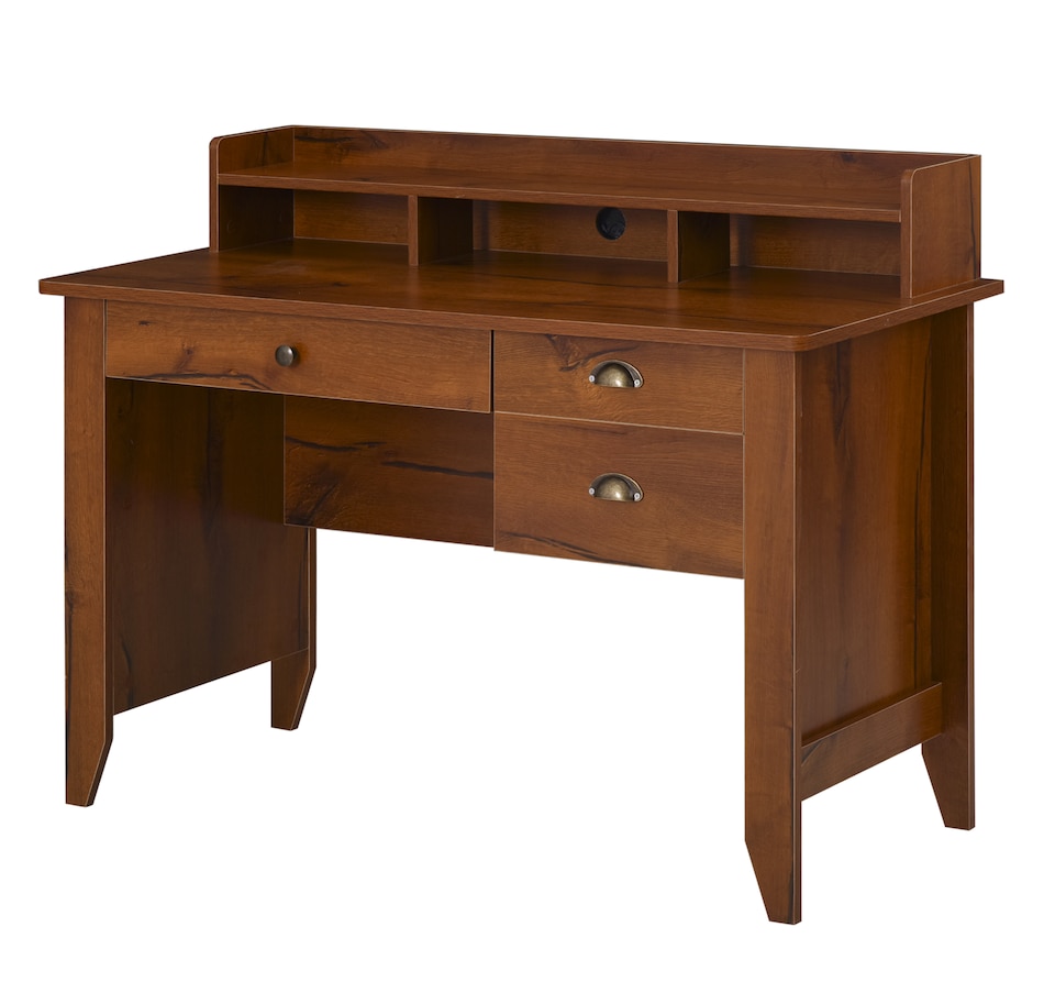 Image 964766.jpg, Product 964-766 / Price $194.99, HOMCOM 3-drawer Computer Desk With Hutch from HOMCOM on TSC.ca's Home & Garden department