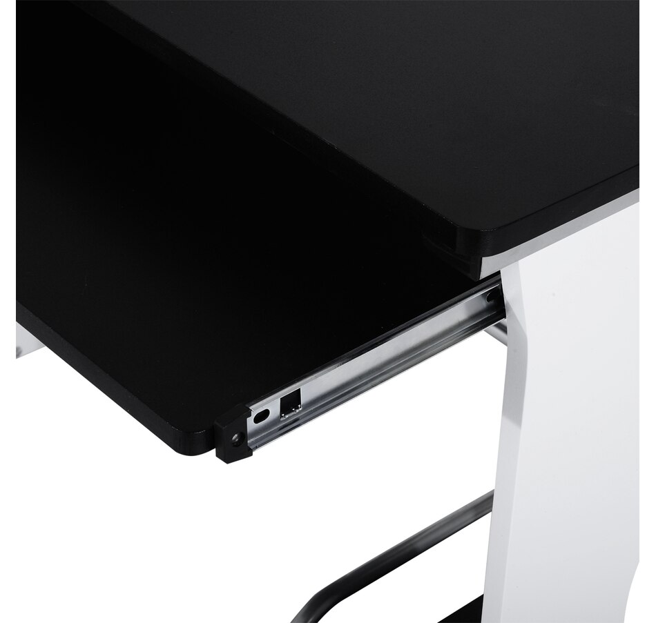 Image 964769_ALTMORE7.jpg, Product 964-769 / Price $129.99, HOMCOM Computer Desk With Keyboard Tray & Cpu Stand from HOMCOM on TSC.ca's Home & Garden department