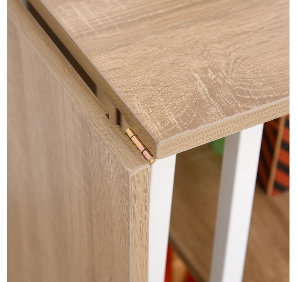 Image 964771_ALTMORE7.jpg, Product 964-771 / Price $114.99, HOMCOM Foldable Computer Desk With 6 Wheels from HOMCOM on TSC.ca's Home & Garden department