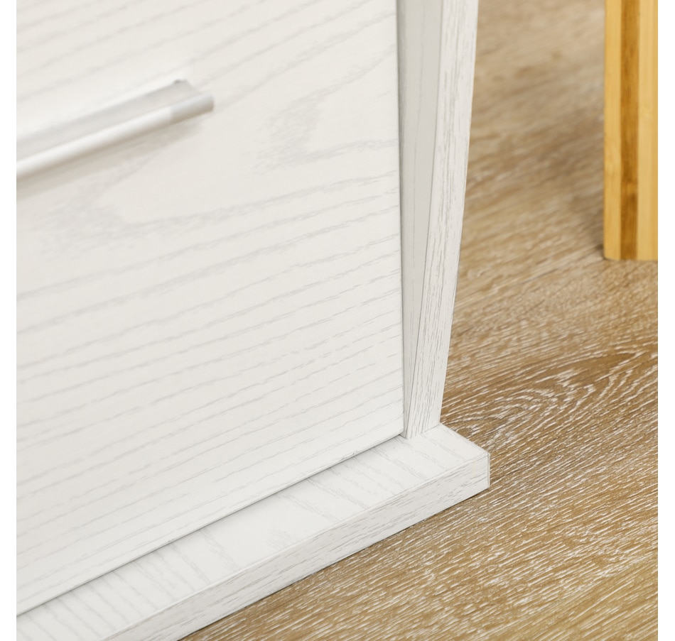 Image 964773_ALTMORE8.jpg, Product 964-773 / Price $199.99, HOMCOM 47" Computer Desk with Keyboard Tray and Storage Drawers White from HOMCOM on TSC.ca's Home & Garden department