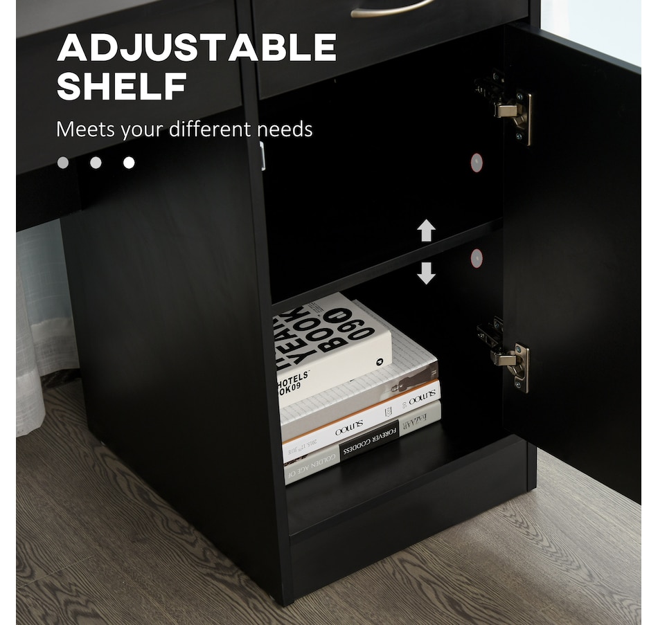 Image 964782_ALTMORE12.jpg, Product 964-782 / Price $169.99, HOMCOM Computer Desk with Storage Drawers Writing Table for Home Office from HOMCOM on TSC.ca's Home & Garden department