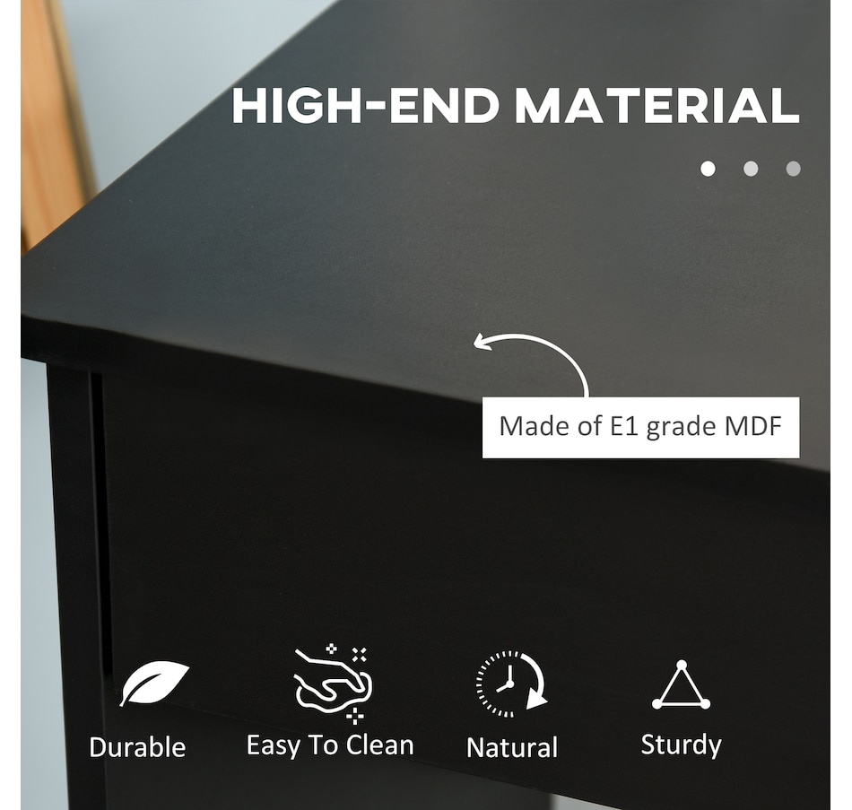 Image 964782_ALTMORE13.jpg, Product 964-782 / Price $169.99, HOMCOM Computer Desk with Storage Drawers Writing Table for Home Office from HOMCOM on TSC.ca's Home & Garden department