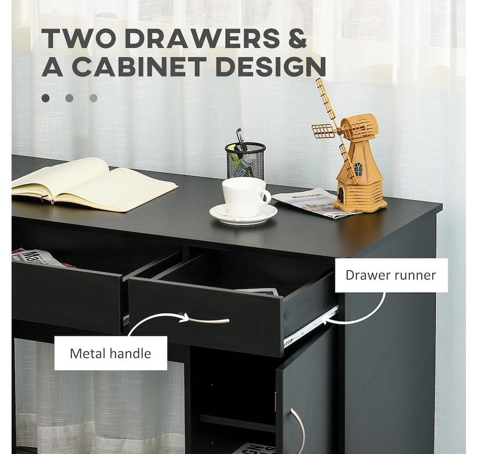 Image 964782_ALTMORE14.jpg, Product 964-782 / Price $169.99, HOMCOM Computer Desk with Storage Drawers Writing Table for Home Office from HOMCOM on TSC.ca's Home & Garden department