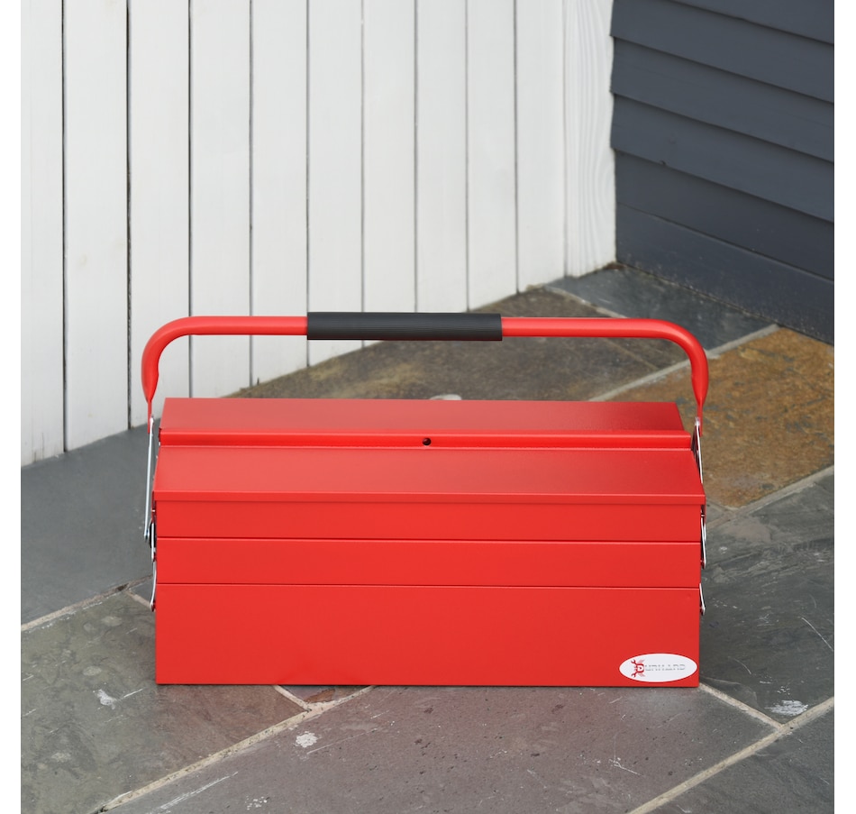 Image 964784_ALTMORE1.jpg, Product 964-784 / Price $54.99 - $62.99, DURHAND Metal Tool Box Portable Steel Tool Chest Cabinet with Handle from DURHAND on TSC.ca's Home & Garden department