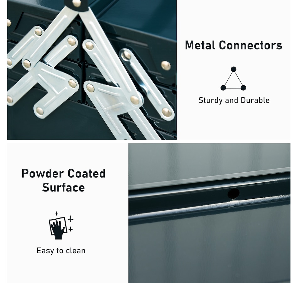 Image 964784_ALTMORE12.jpg, Product 964-784 / Price $54.99 - $62.99, DURHAND Metal Tool Box Portable Steel Tool Chest Cabinet with Handle from DURHAND on TSC.ca's Home & Garden department