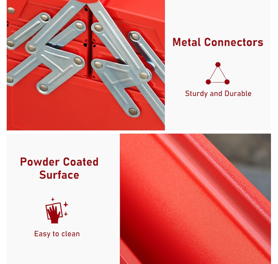 Image 964784_ALTMORE5.jpg, Product 964-784 / Price $54.99 - $62.99, DURHAND Metal Tool Box Portable Steel Tool Chest Cabinet with Handle from DURHAND on TSC.ca's Home & Garden department