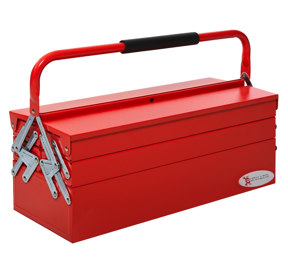 Image 964784_ST01.jpg, Product 964-784 / Price $54.99 - $62.99, DURHAND Metal Tool Box Portable Steel Tool Chest Cabinet with Handle from DURHAND on TSC.ca's Home & Garden department