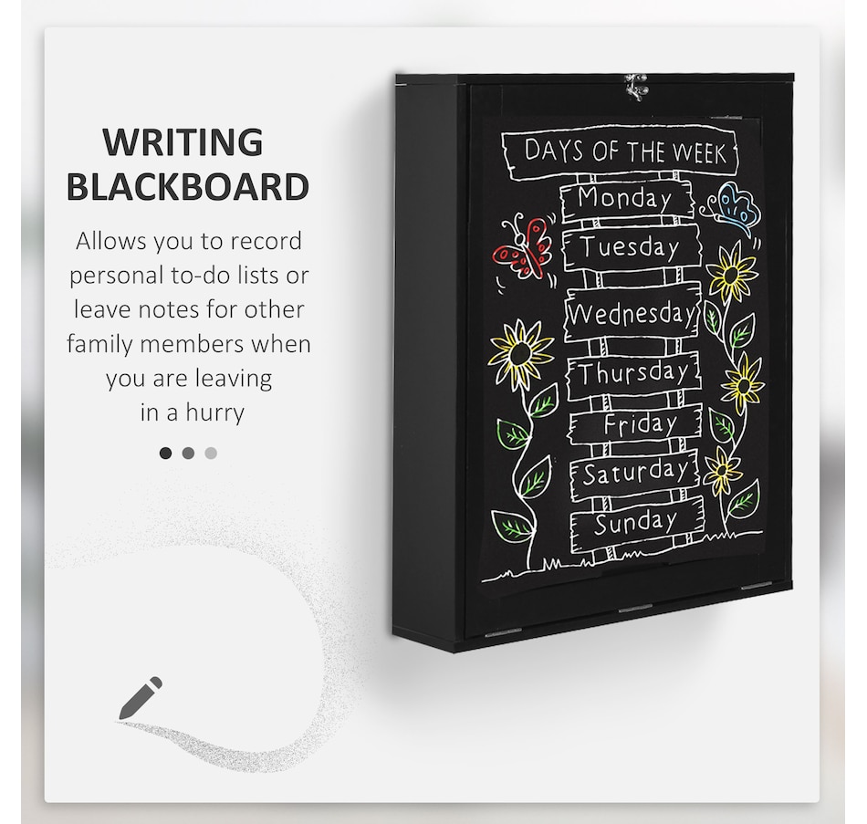 Image 964786_ALTMORE6.jpg, Product 964-786 / Price $123.99 - $129.99, HOMCOM Wall Mounted Table Fold Out Convertible Desk with Writing Board from HOMCOM on TSC.ca's Home & Garden department