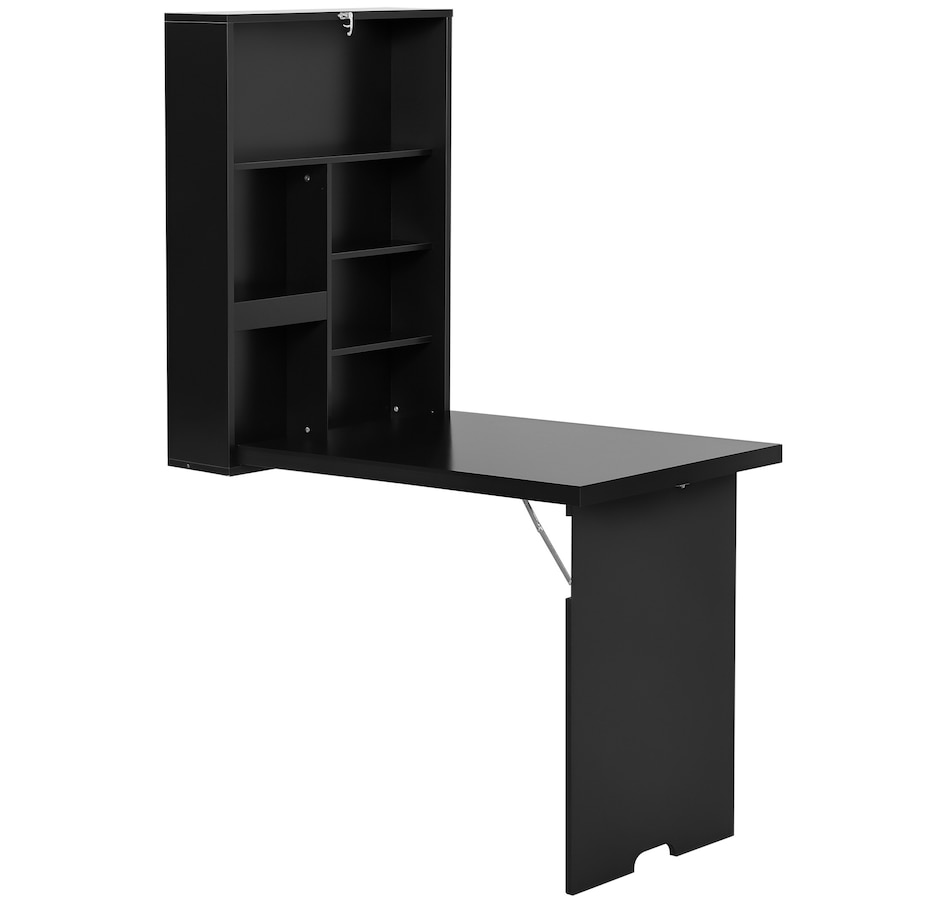 Image 964786_ST01.png, Product 964-786 / Price $123.99 - $129.99, HOMCOM Wall Mounted Table Fold Out Convertible Desk with Writing Board from HOMCOM on TSC.ca's Home & Garden department