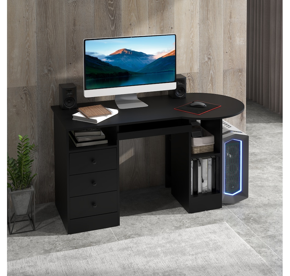 Image 964788_ALTMORE1.jpg, Product 964-788 / Price $184.97 - $184.99, HOMCOM Computer Desk with Drawers from HOMCOM on TSC.ca's Home & Garden department