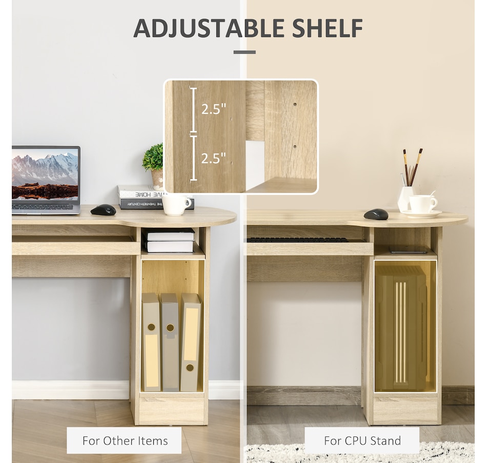 Image 964788_ALTMORE13.jpg, Product 964-788 / Price $184.97 - $184.99, HOMCOM Computer Desk with Drawers from HOMCOM on TSC.ca's Home & Garden department