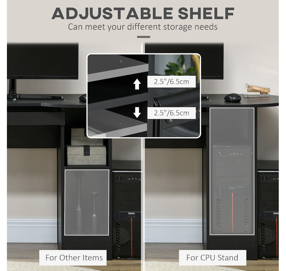 Image 964788_ALTMORE5.jpg, Product 964-788 / Price $184.97 - $184.99, HOMCOM Computer Desk with Drawers from HOMCOM on TSC.ca's Home & Garden department
