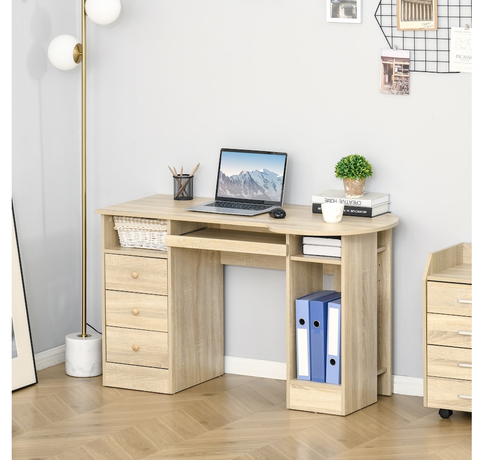 Image 964788_ALTMORE9.jpg, Product 964-788 / Price $184.97 - $184.99, HOMCOM Computer Desk with Drawers from HOMCOM on TSC.ca's Home & Garden department