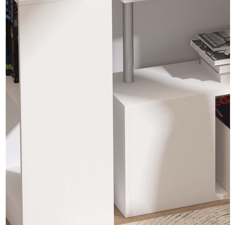 Image 964789_ALTMORE6.jpg, Product 964-789 / Price $132.99 - $146.99, HOMCOM 55" L-Shaped Desk 360° Rotating Corner Computer Desk for Home Office from HOMCOM on TSC.ca's Home & Garden department