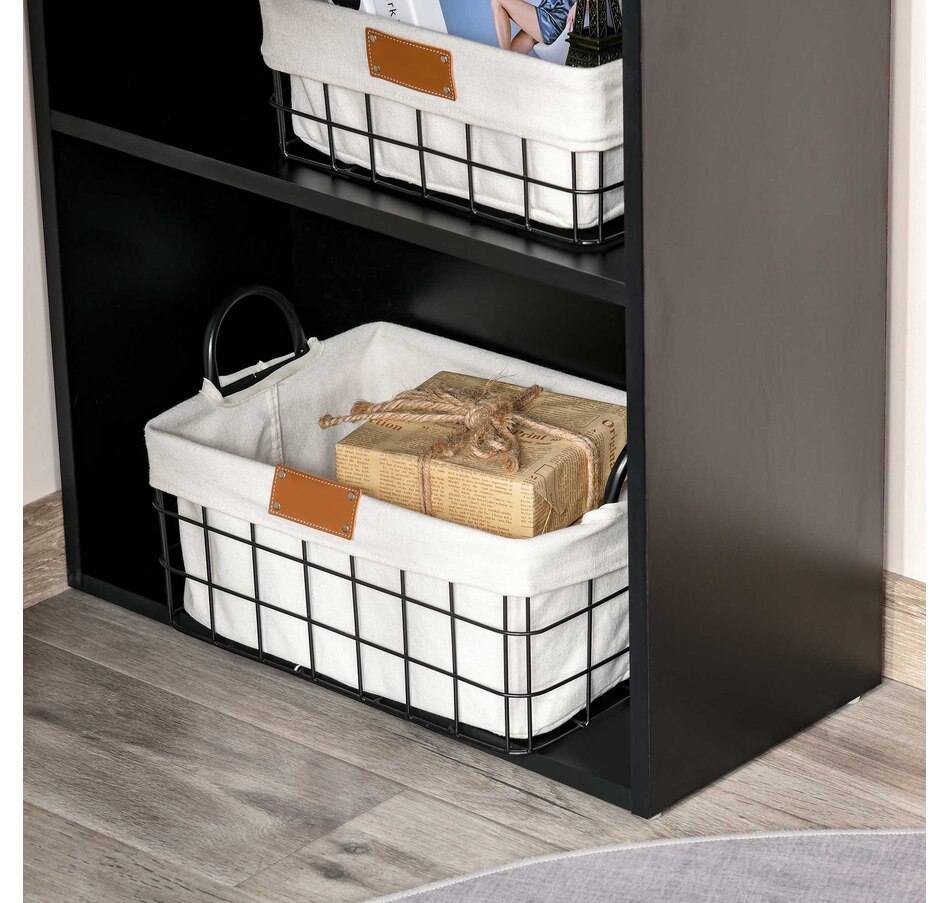 Image 964790_ALTMORE22.jpg, Product 964-790 / Price $134.99 - $155.99, HOMCOM Modern Computer Desk with 6-Tier Storage Shelves for Home Office from HOMCOM on TSC.ca's Home & Garden department
