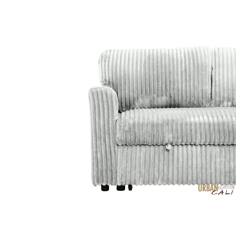 Image 964797_ALTMORE10.jpg, Product 964-797 / Price $1,459.99, Urban Cali Calabasas Minky Corduroy 89.5" Reversible Sleeper Sectional Sofa Bed with Storage Chaise from Urban Cali on TSC.ca's Home & Garden department