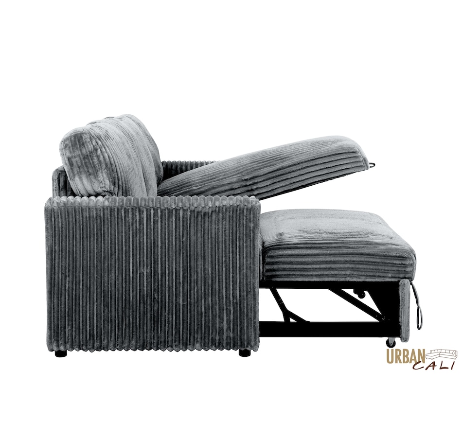 Image 964797_ALTMORE23.jpg, Product 964-797 / Price $1,459.99, Urban Cali Calabasas Minky Corduroy 89.5" Reversible Sleeper Sectional Sofa Bed with Storage Chaise from Urban Cali on TSC.ca's Home & Garden department