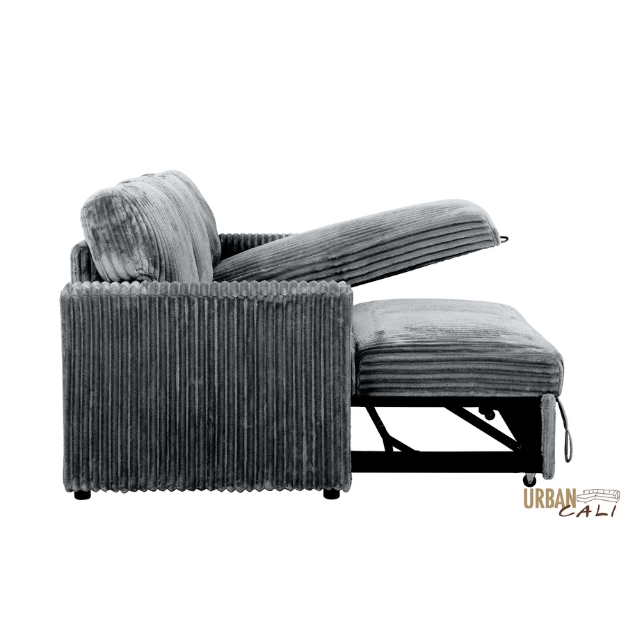 Image 964797_ALTMORE23.jpg, Product 964-797 / Price $1,459.99, Urban Cali Calabasas Minky Corduroy 89.5" Reversible Sleeper Sectional Sofa Bed with Storage Chaise from Urban Cali on TSC.ca's Home & Garden department