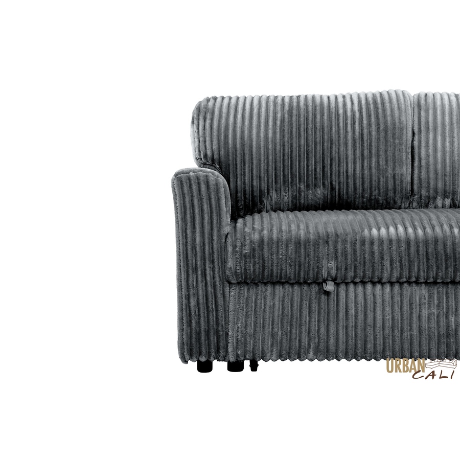 Image 964797_ALTMORE26.jpg, Product 964-797 / Price $1,459.99, Urban Cali Calabasas Minky Corduroy 89.5" Reversible Sleeper Sectional Sofa Bed with Storage Chaise from Urban Cali on TSC.ca's Home & Garden department
