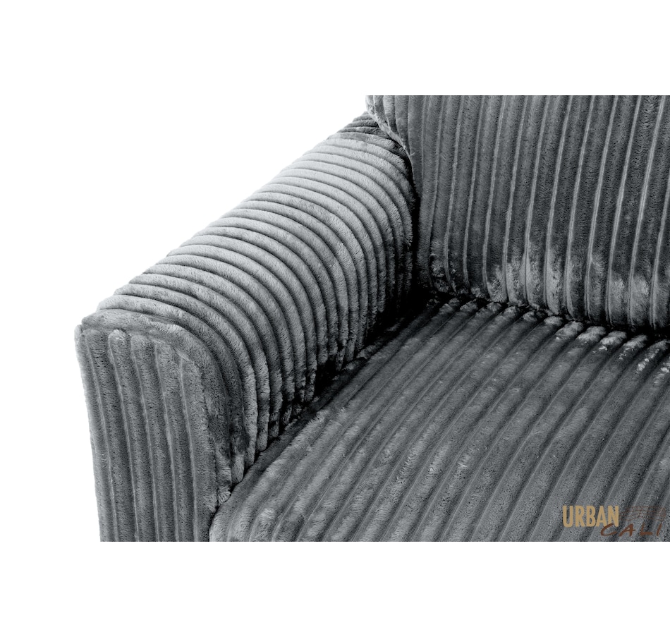 Image 964797_ALTMORE27.jpg, Product 964-797 / Price $1,459.99, Urban Cali Calabasas Minky Corduroy 89.5" Reversible Sleeper Sectional Sofa Bed with Storage Chaise from Urban Cali on TSC.ca's Home & Garden department